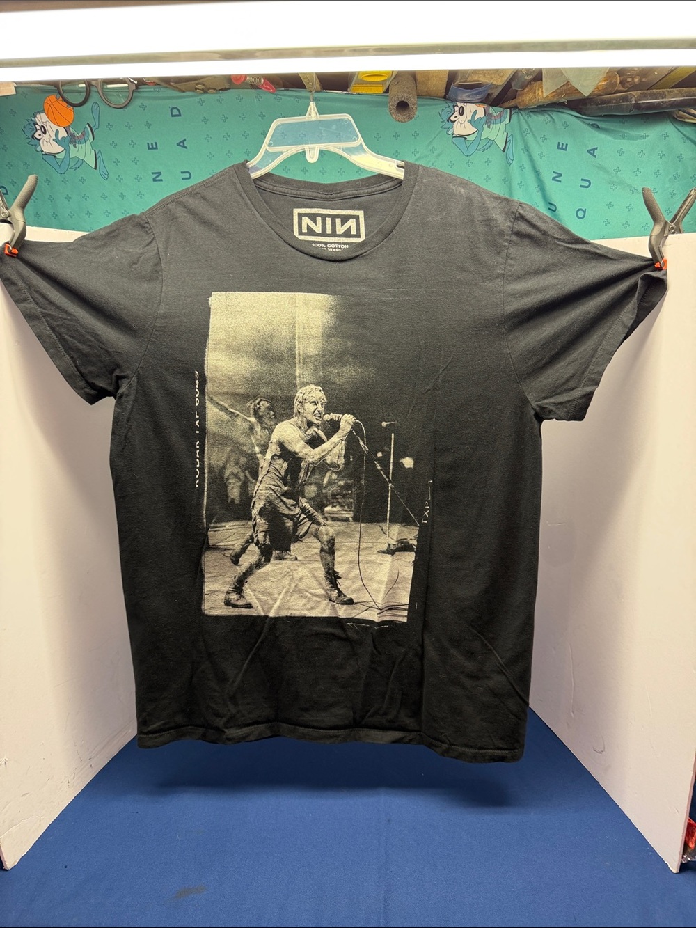 Nine Inch Nails Self Destruct 1994 Trent Reznor Band T-Shirt X-Large Black Nice